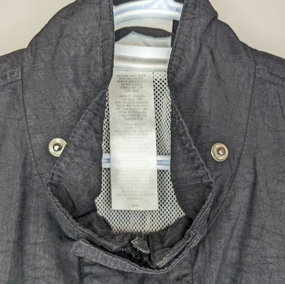 Vintage 90s 00s Embrodered Adidas Logo Zip Up Jacket Black Blue Mens M - Picture 6 of 14